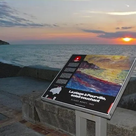 2 Personnes Magnifique Vue Mer Hébergement de vacances Hautot-sur-Mer